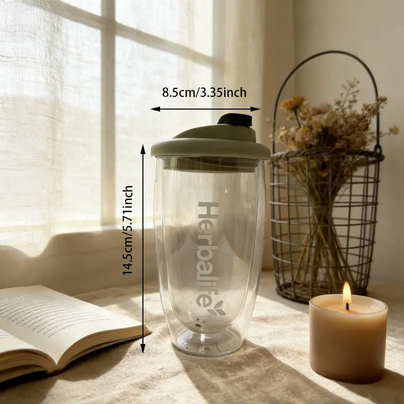 Anpassad dubbelväggglas Nutrition Shaker