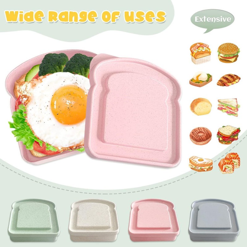 Wheat Straw Sandwich Lunch Box